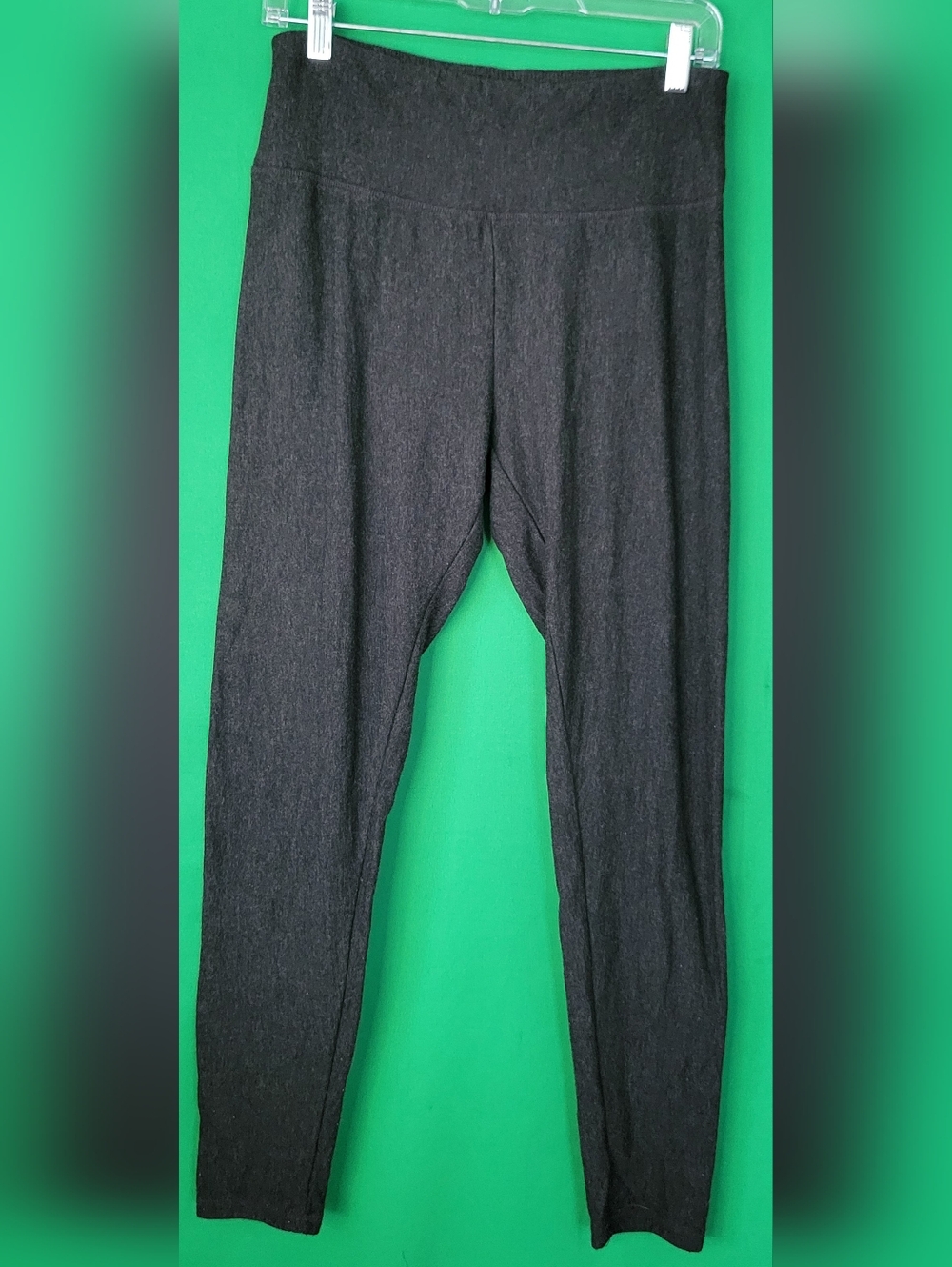 Orvis Black Classic Collection Fleece Pants Leggings Soft XL Stretchy Modal
